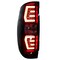 Renegade Led Sequential Tail Light Set ; Black/Smoke CTRNG0663-BS-SQ - alternate 4